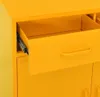 vidaXL Lagerschrank Senfgelb 80x35x101,5 cm Stahl Produktbild-Vorschau 5