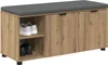vidaXL Flurbank salontafel, ambachtelijk eikenhout, 100 x Productafbeelding-voorbeeld 3