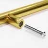 10x Design Möbelgriffe Gold – Bohrlochabstand 130mm – Produktbild-Vorschau 4