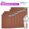EllaTex Renforcé Bettlaken ohne Gummizug 140x200 Baumwolle Produktbild-Vorschau 7