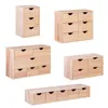 Schubladenbox "Mini Bloc" | Kiefer Massiv | Produktbild-Vorschau 1