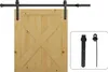HOMCOM Kit de porte coulissante système galandage avec Voir les images du produit 10