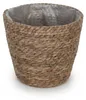 Relaxdays bloempotten, set van 3, riet, plantpotten met Productafbeelding-voorbeeld 8