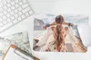 MuchoWow® Mauspad Mousepad Frau - Boot - Norwegen - Weiß - Produktbild-Vorschau 5
