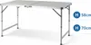 XXL Campingtisch Outdoortisch Gartentisch klappbar Alu Produktbild-Vorschau 3
