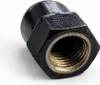 2x Hutmutter M10 schwarz Achsmutter SW15 Produktbild-Vorschau 3