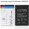 Wicked Chili 1x Akku für AVM Fritz!Fon X6 / Fritzfon Produktbild-Vorschau 3