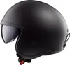 LS2 Jethelm OF599 Spitfire II XL Schwarz matt Solid Produktbild-Vorschau 2