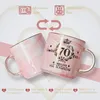 Regalo 70° compleanno donna edizione limitata tazza in Anteprima dell’immagine prodotto 3