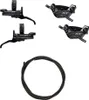 Shimano Bl-m8200-br/m8220 4 pístkové brzdové destičky Náhled obrázku produktu 2