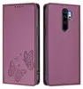 Lederhülle für Xiaomi Redmi Note 8 Pro, Schmetterling Produktbild-Vorschau 1
