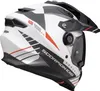 Scorpion Exo-ADF-9000 AIR Feat casco da motocross bianco Anteprima dell’immagine prodotto 3