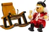 Kaladia Räuchermännchen Schaukelstuhl Motiv Opa - Größe ca. Produktbild-Vorschau 2