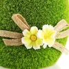 com-four® 2x Dekofigur - Osterhase und Osterei mit Schleife Produktbild-Vorschau 3