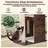 COSTWAY Kratzbaum Holz, 120cm, Katzenbaum mit Kratzsäule, 3 Produktbild-Vorschau 5