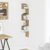 vidaXL Scaffale angolare a parete Rovere artigianale Anteprima dell’immagine prodotto 1