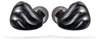 A pair of black in-ear headphones against a white background. Náhled obrázku produktu