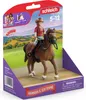 Schleich Horse Club Hannah & Cayenne Anteprima dell’immagine prodotto 4