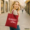 Huuraa Jutebeutel Veganer mit Herz 10 Liter Classic Red Produktbild-Vorschau 2