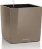 Ghiveci Lechuza Cubico Premium 50 (49 x 49 x 49,5 cm) Taupe Náhled obrázku produktu 1