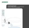 Jardinion Regenwasserfilter, Fallrohr Laubabscheider Silber Produktbild-Vorschau 7