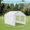 UISEBRT 3x4m Premium Party Tent Pavilion with side parts, Voir les images du produit 8
