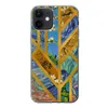MuchoWow® Handyhülle Schutzhülle Hülle für iPhone 12 Kunst Produktbild-Vorschau 1