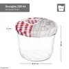 100 pots 230 ml To 82 bois cœur rouge avec couvercle et Voir les images du produit 5