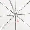 Ø100 cm REGENSCHIRM Automatik Stabil Transparent Produktbild-Vorschau 6
