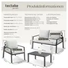TecTake 405526, Šedá, 1 kusů Náhled obrázku produktu 14