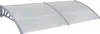 vidaXL Auvent de porte Gris 240x100 cm PC Voir les images du produit 20