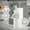 ML-Design schedario a 15 cassetti, 28x38x87 cm, bianco, Anteprima dell’immagine prodotto 4