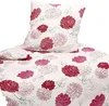 Bettwäsche Seersucker Mikrofaser Blumen 135x200 80x80 Weiß Produktbild-Vorschau 3