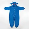 Pyjama Onesie Kigurumi Kostüm für Erwachsene Blau Gengar Produktbild-Vorschau 4