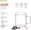 Wilmax England Kaffeebecher WL-888605/A – Borosilikatglas, Produktbild-Vorschau 4