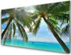 Acrylglasbilder 100x50 Wandbild Druck Palmen Meer Produktbild-Vorschau 1