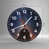 Wanduhr - Rund - Glasuhr - Kosmos Maßstab Mensch - 40x40cm Produktbild-Vorschau 3