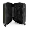 NoBoringSuitcases.com - Kufr květiny dámský černý - Velký Náhled obrázku produktu 4