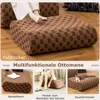 COSTWAY Sitzsack Sessel mit Hocker, Sitzsack Erwachsene mit Produktbild-Vorschau 8