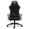 A gaming chair is shown from the front against a white background. Produktbild-Vorschau
