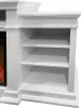Elektrischer Kaminofen aus Holz Weiß L179 x T48 x H85 Biden Produktbild-Vorschau 4
