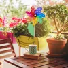 Set da 2 mulinelli a vento Relaxdays, con motivo a pois e Anteprima dell’immagine prodotto 5