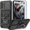 Hülle für Samsung A32 5G PANCERNE SLIDE RING CASE + GLAS 9H Produktbild-Vorschau 1