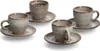 Zeller 8-teiliges Espressoset, Keramik, 6x5,5 cm, 60 ml, Produktbild-Vorschau 1
