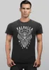 Herren Vintage Shirt Valhalla Will Rise Viking Helm Odin Produktbild-Vorschau 3