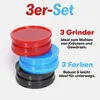 Grinder 3er Set 60mm – Kräutermühle & Gewürzmühle mit Produktbild-Vorschau 4