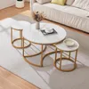 Couchtisch ’Christchurch’ 3er Set Satztisch Metallgestell Produktbild-Vorschau 2