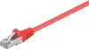 CAT 5e Patchkabel, SF/UTP, rot Kupferkaschierter Produktbild-Vorschau 1