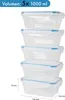 classbach® Frischhaltedosen mit Deckel | 5er Set | 100% Produktbild-Vorschau 15