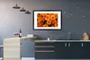 MuchoWow® Gerahmtes Poster Blumen - Orange - Chrysantheme Produktbild-Vorschau 5